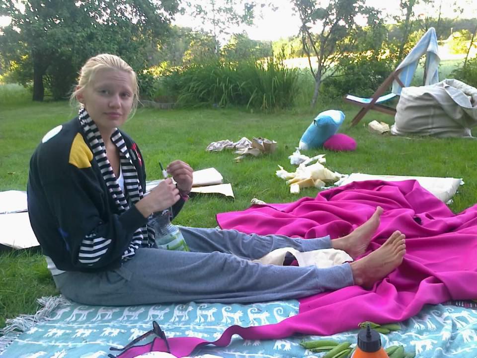 Ruusu aloitustyöpajassa kesällä 2014