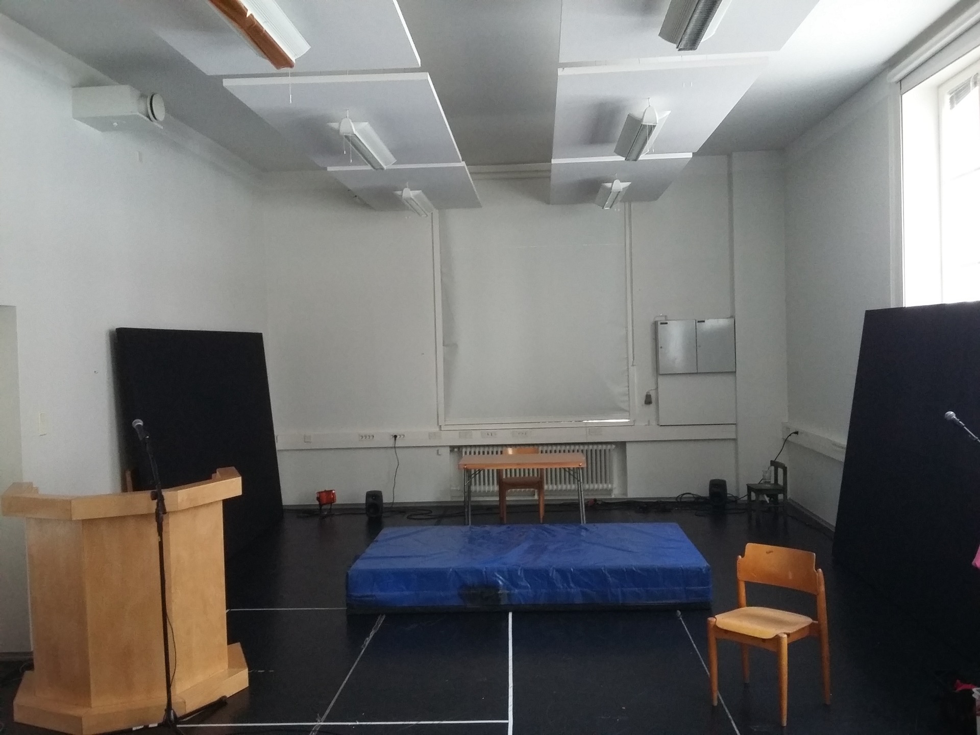 Harjoitussali Kansallisteatterilla